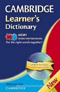 Cambridge learners dictionary. Intermediate to upper intermediate. Con CD-ROM.pdf