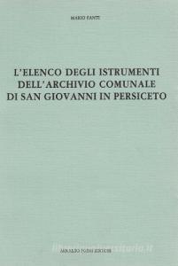 L elenco degli istrumenti dellArchivio comunale di San Giovanni in Persiceto.pdf
