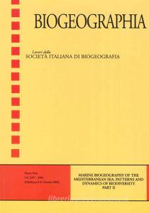 Marine biogeography of the Mediterranean sea: patterns and dynamic of biodiversity vol.2.pdf