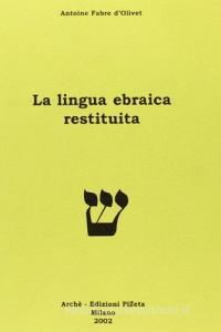 La lingua ebraica restituita.pdf