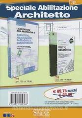 Speciale abilitazione architetto. Labilitazione alla professione di architetto, pianificatore, paesaggista, conservatore-Compendio di diritto urbanistico.pdf