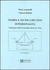 Teoria e tecnica dei test di personalità. Valutazione della personalità attraverso i test.pdf
