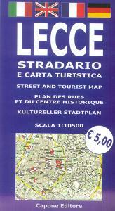 Lecce, stradario e carta turistica. 1:10.500. Ediz. multilingue.pdf