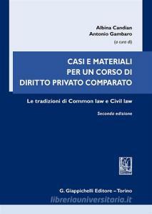 Casi e materiali per un corso di diritto privato comparato. Le tradizioni di common law e civil law.pdf
