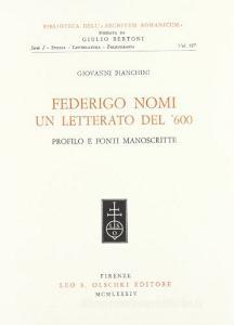 Federigo Nomi. Un letterato del 600. Profilo e fonti manoscritte.pdf