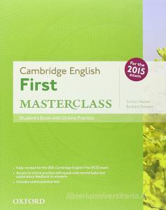 First masterclass. Students book-Workbook-2 test online. Without key. Per le Scuole superiori. Con CD-ROM. Con espansione online.pdf
