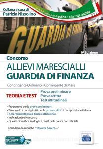 Concorso Marescialli Guardia di finanza. Prova preliminare, prova scritta di italiano, test attitudinali.pdf