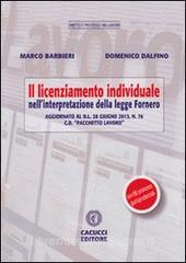Il licenziamento individuale. Nellinterpretazione della legge Fornero.pdf