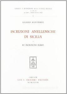 Iscrizioni anelleniche di Sicilia. Le iscrizioni elime.pdf