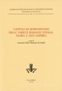 Capitoli di morfosintassi delle varietà romanze dItalia: teoria e dati empirici. Ediz. critica.pdf