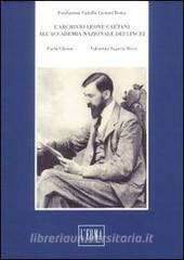 Archivio Leone Caetani allAccademia Nazionale dei Lincei.pdf