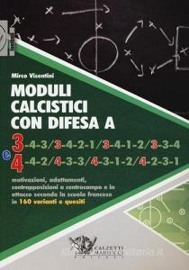 Moduli calcistici con difesa A 3 e 4. Motivazioni, adattamenti, contrapposizioni a centrocampo e in attacco secondo la scuola francese in 160 varianti e quesiti.pdf