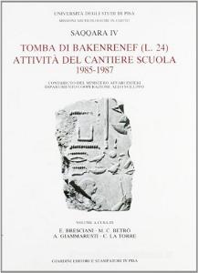 Tomba di Bakenrenef (L. 24). Attività del cantiere scuola 1985-1987.pdf