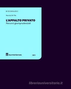 L appalto privato. Percorsi giurisprudenziali.pdf