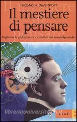 Il mestiere di pensare. Migliorare le performance e i risultati dei knowledge worker.pdf
