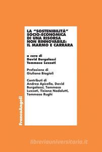 Ebook La "sostenibilità" socio-economica di una risorsa non rinnovabile: il marmo e Carrara di Patrick Trancu edito da Franco Angeli Edizioni