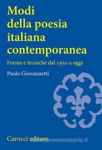 Modi della poesia italiana contemporanea. Forme e tecniche dal 1950 a oggi.pdf