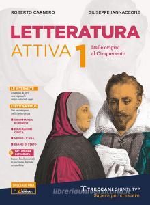 Ebook Letteratura attiva 1 + palestra scrittura + divina commedia dbook edito da Treccani Giunti Tvp