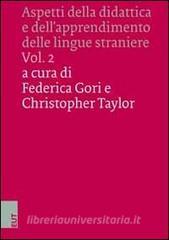 Aspetti della didattica e dellapprendimento delle lingue straniere. Ediz. italiana, inglese e tedesca vol.2.pdf