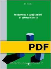 Ebook Fondamenti e applicazioni di termodinamica di Fracastoro G.V. edito da Otto