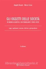 Ebook Gli oggetti delle società di Angelo Busani, Marco Corso edito da Ipsoa