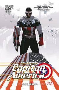 Ebook Capitan America: Sam Wilson (2015) 3 di Nick Spencer, Angel Unzueta, Daniel Acuña, Cris Peter edito da Panini Marvel Italia