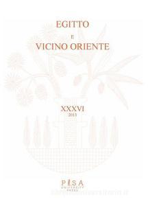 Egitto e Vicino Oriente (2013). Ediz. italiana e inglese vol.36.pdf