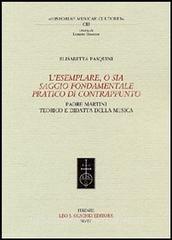 L Esemplare, o sia Saggio fondamentale pratico di contrappunto. Padre Martini teorico e didatta della musica.pdf