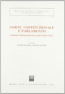 Corte costituzionale e parlamento. Profili problematici e ricostruttivi.pdf