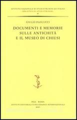 Documenti e memorie sulle antichità e il museo di Chiusi.pdf