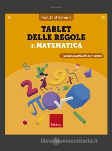 Ebook Tablet delle regole di matematica di De Marchi Paola Ethel a