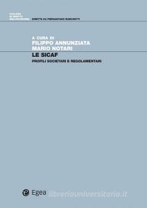 Ebook Le SICAF di Filippo Annunziata, Mario Notari edito da Egea