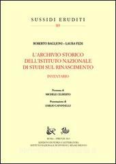 L archivio storico dellIstituto Nazionale di Studi sul Rinascimento.pdf