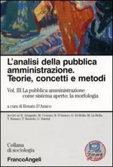 L analisi della pubblica amministrazione. Teorie, concetti e metodi vol.3.pdf