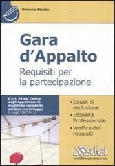 Gara dappalto. Requisiti per la partecipazione.pdf