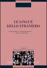 Le lingue dello straniero. Atti del Convegno (Fisciano, 6-7 aprile 2000) retedem.it Image