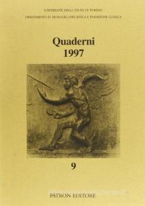 Quaderni del Dipartimento di filologia linguistica e tradizione classica (1997).pdf