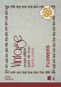 Vintage cross stitch. Flowers. Fiori. Ediz. italiana, inglese e francese.pdf