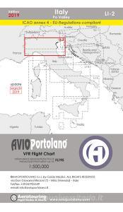 Avioportolano. VFR flight chart LI 2 Italy Po valley. ICAO annex 4 - EU-Regulations compliant. Ediz. italiana e inglese.pdf
