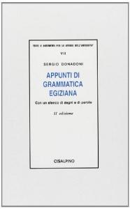 Appunti di grammatica egiziana con un elenco di segni e di parole.pdf