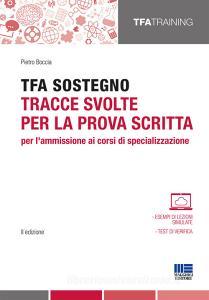 TFA sostegno. Tracce svolte per la prova scritta per lammissione ai corsi di specializzazione.pdf