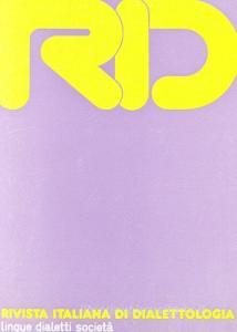 RID. Rivista italiana di dialettologia vol.20.pdf