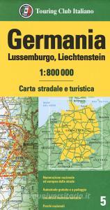 Germania, Lussemburgo, Liechtenstein 1:800.000. Carta stradale e turistica.pdf