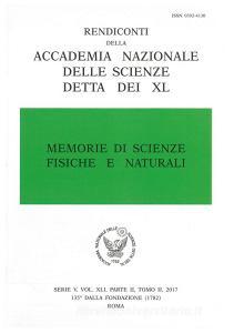 Memorie di scienze fisiche e naturali. Serie V. Rendiconti della Accademia Nazionale delle Scienze detta dei XL (2018) vol.41.2.pdf