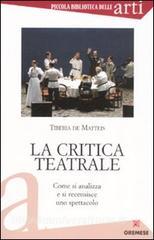 La critica teatrale. Come si analizza e si recensisce uno spettacolo.pdf