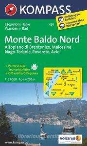 Carta escursionistica n. 691. Monte Baldo Nord, Altopiano di Brentonico, Malcesine, Nago-Torbole, Rovereto, Avio 1:25.000.pdf