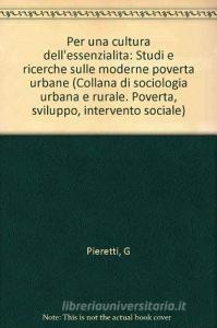 Per una cultura dellessenzialità. Studi e ricerche sulle moderne povertà urbane.pdf