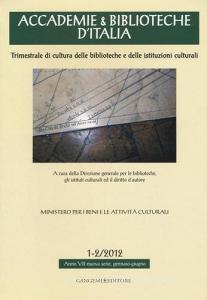 Accademie & biblioteche dItalia (2012) vol. 1-2.pdf