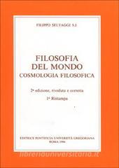Filosofia del mondo. Cosmologia filosofica.pdf