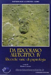 Da Ercolano allEgitto. Ricerche varie di papirologia vol.4.pdf